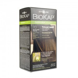 Teinture pour Cheveux 7.0 Blond Moyen Naturel - 140ml - Biokap