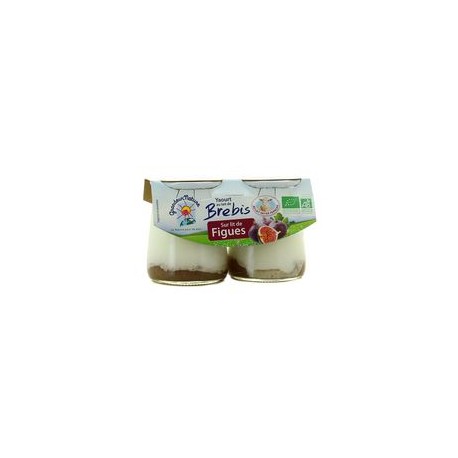 Yaourt Brebis Figues - 2x125g - Grandeur Nature