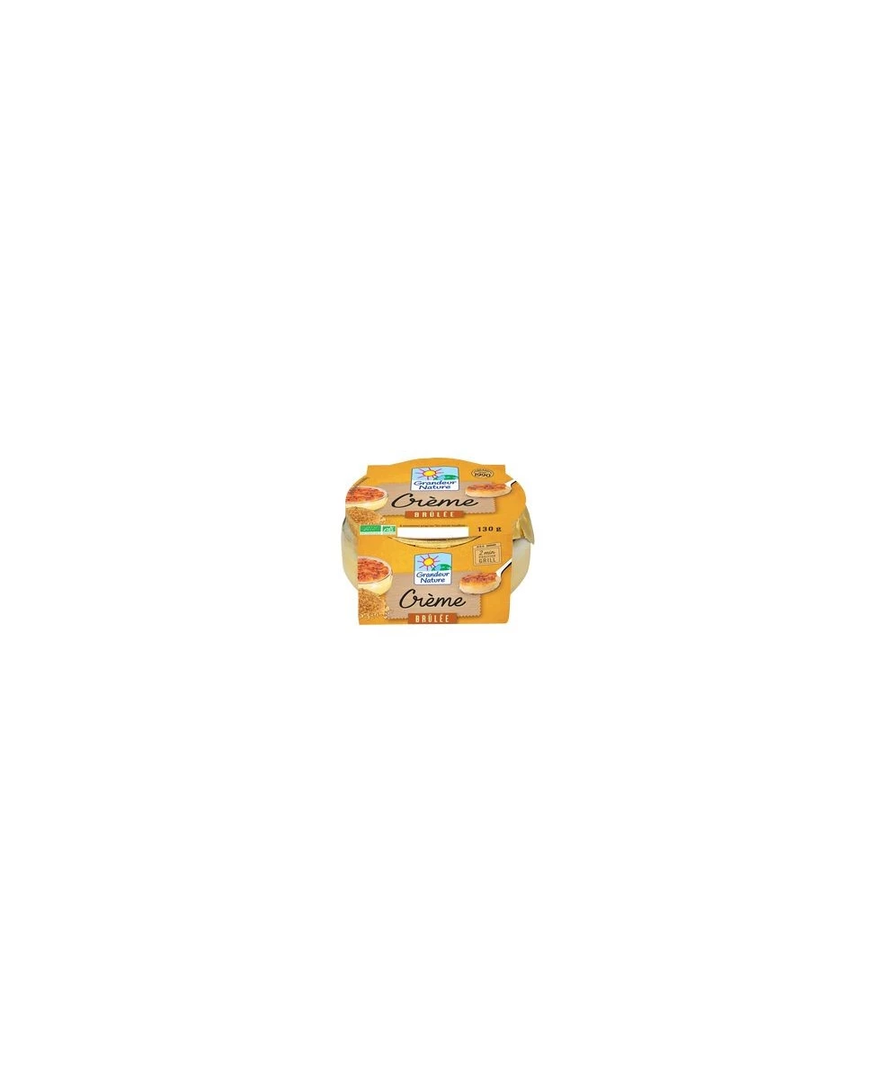 Crème Brûlée - 130g - Grandeur Nature