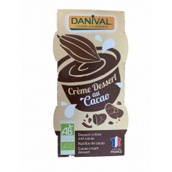 Crème Dessert Cacao - 2x100g - Danival