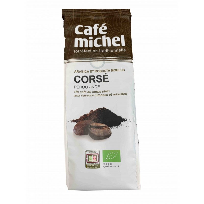 250gr café moulu bio Mélange Equilibré - Café Michel