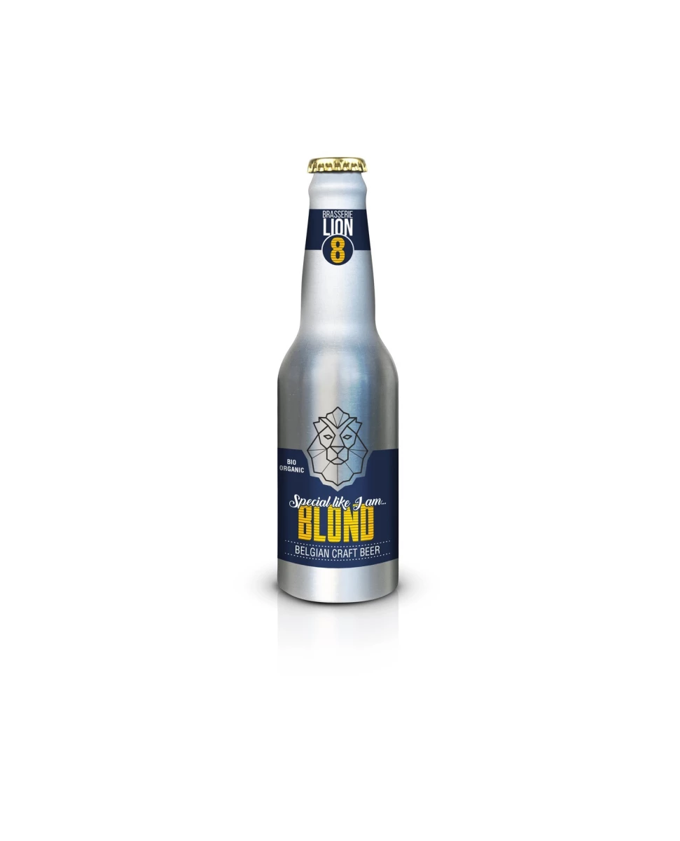 Bière Blonde Bio - 33cl - Brasserie Lion