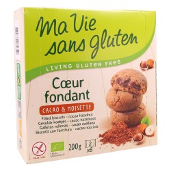 Coeur Fondant Cacao & Noisette - 200g - Ma Vie Sans Gluten