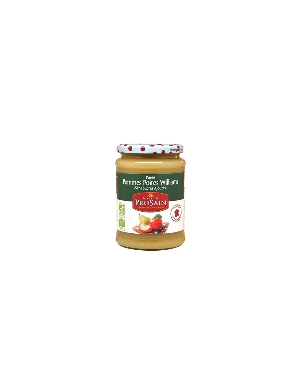 Puree Pommes & Poires Williams - 620g - Prosain