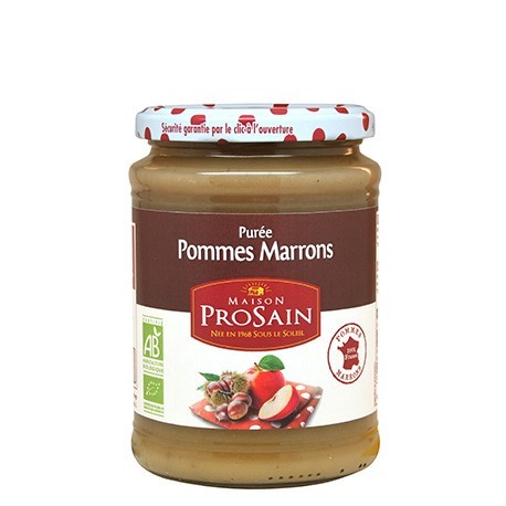 Purée Pomme & Crème de Marron - 620g - Prosain