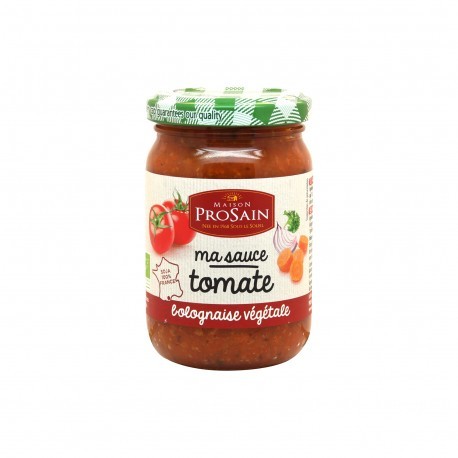 Sauce Tomate Bolonaise Végétale - 190g - Prosain