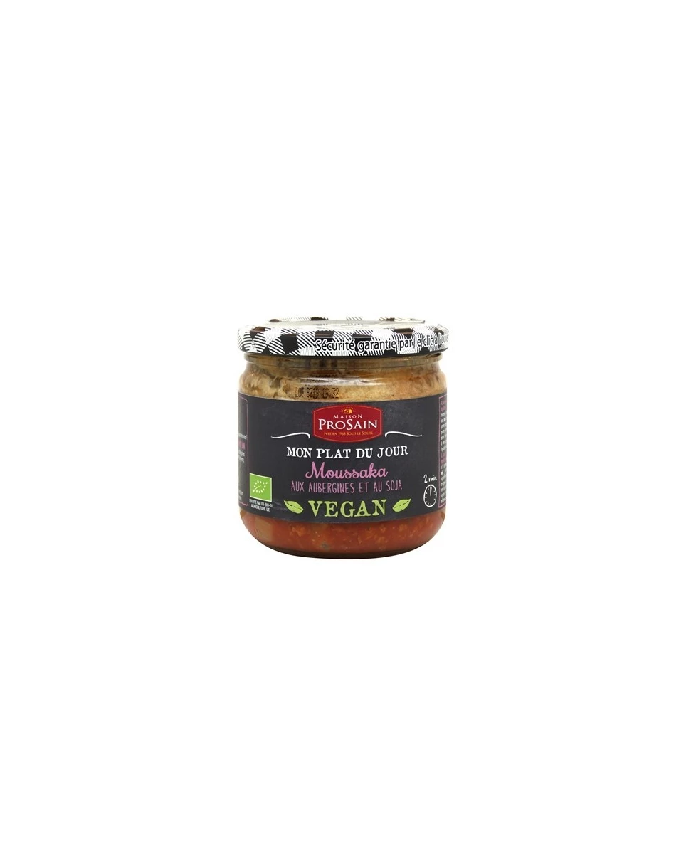 Moussaka Aubergines Soja - 345g - Prosain