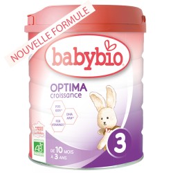 Optima 3 Croissance 10 mois à 3 ans - 800g - Babybio