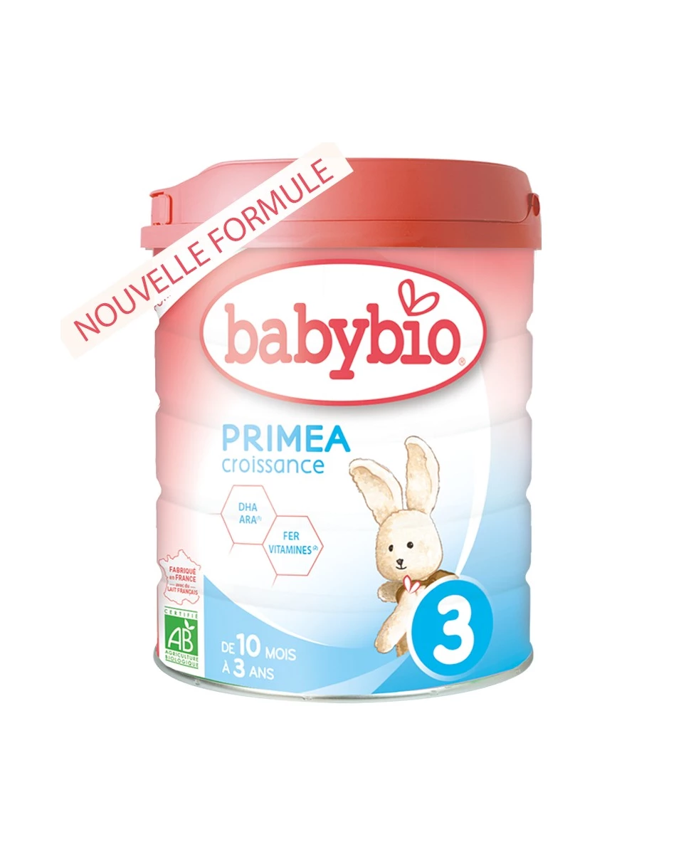 Primea 3 Croissance de 10 mois à 3 ans - 800g - Babybio