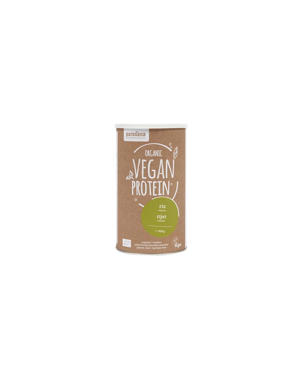 Protéine de Riz Nature - 400g - Purasana