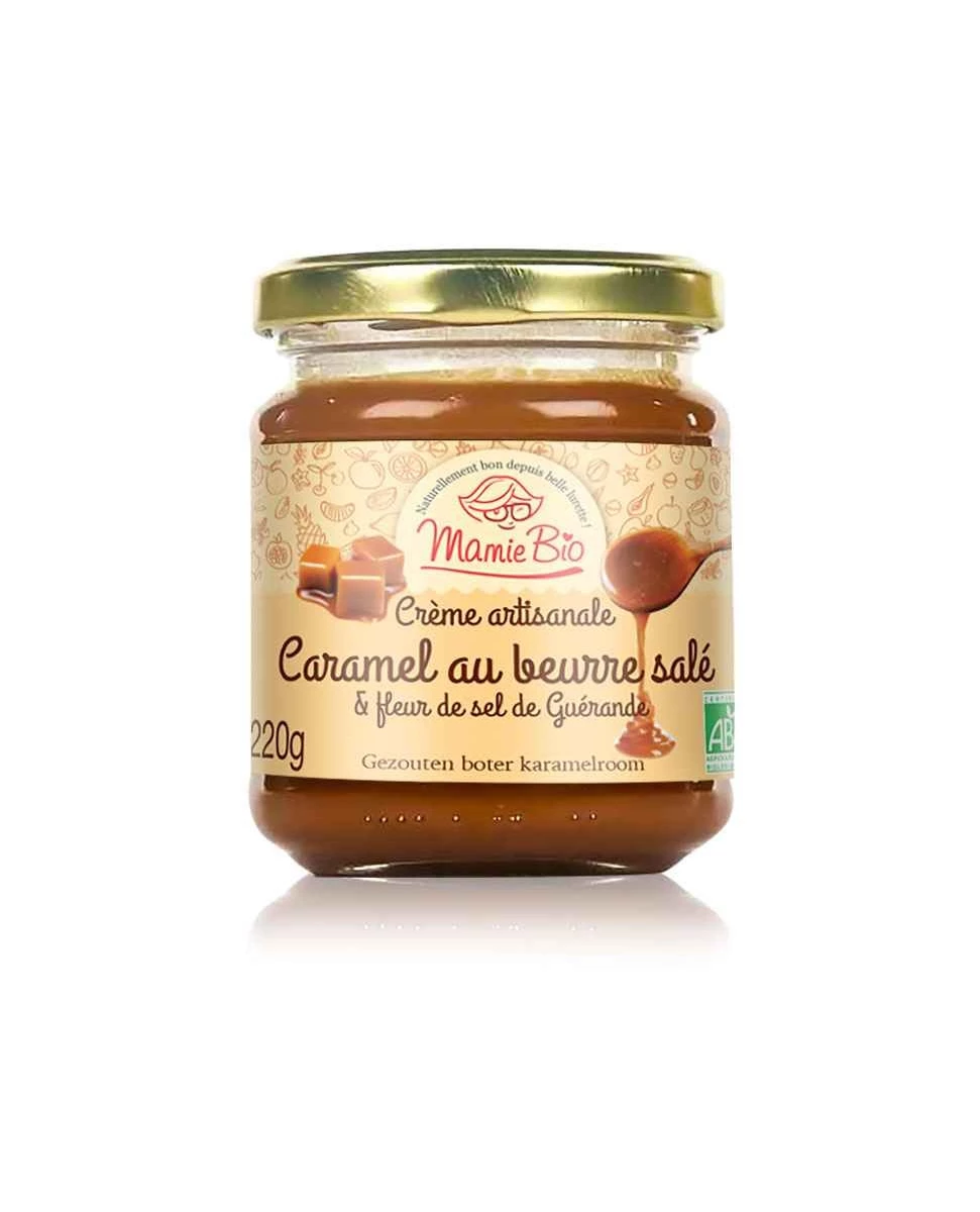 Caramel au Beurre Salé - 220g - Mamie Bio