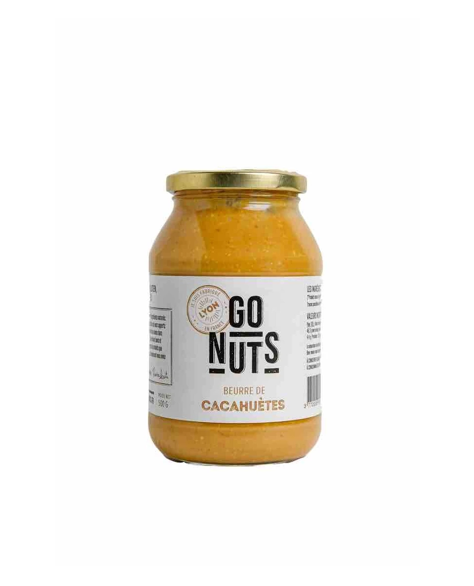 Beurre de Cacahuète Nature - 500g - Go nuts