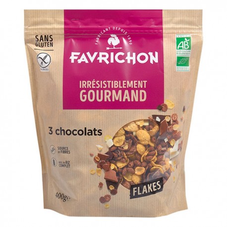 Flakes 3 Chocolats - 400g - Favrichon