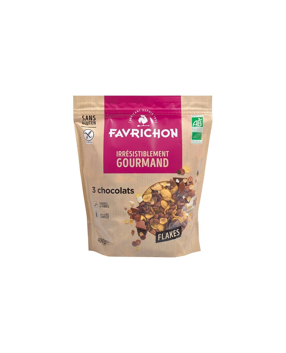 Flakes 3 Chocolats - 400g - Favrichon