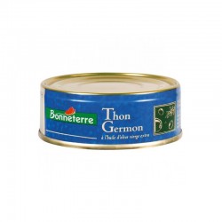 Thon Germon au naturel 139g -Bonneterre