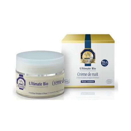 Creme De Nuit Bio Ultimate - 50ml - Arc En Sels