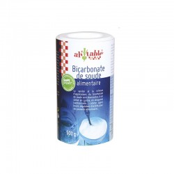 Bicarbonate de soude - Tube 500 g - Ah Table