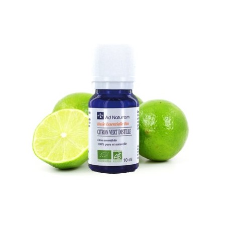 Huile Essentielle Citron Vert Distille - 10ml - Ad Naturam