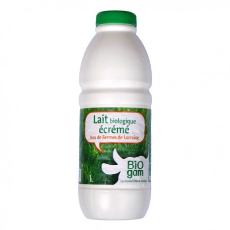 Lait Ecreme Sterilise 1L Biogam