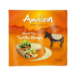 Tortillas de Blé x 6 - 240 g - Amaizin