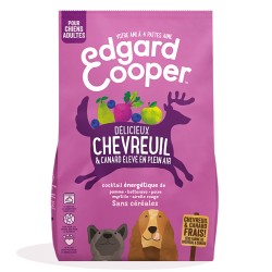 Croquettes Délicieux Chevreuil & Canard - 2,5kg - Edgard Cooper