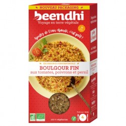Boulgour Fin Tomates Poivrons Persil - 250 g - Beendhi