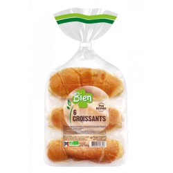 Croissants Pur Beurre - 6 x 40 g - Bien