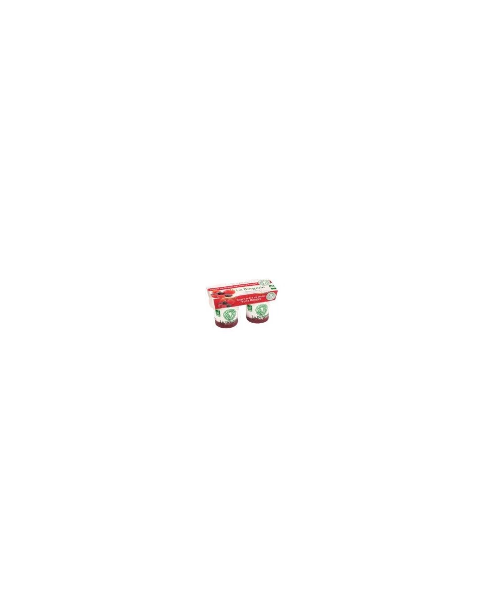 Yaourt Brebis Fruits Rouges - 2x125g - La Bergerie