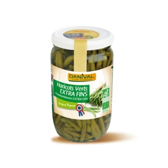 Haricots Verts Extra-Fins 660g-Danival