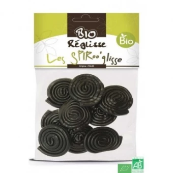 Les Spiroo'glisse - 100 g - Bio Réglisse