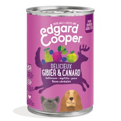 Boîte Chien Gibier & Canard - 400g - Edgard Cooper