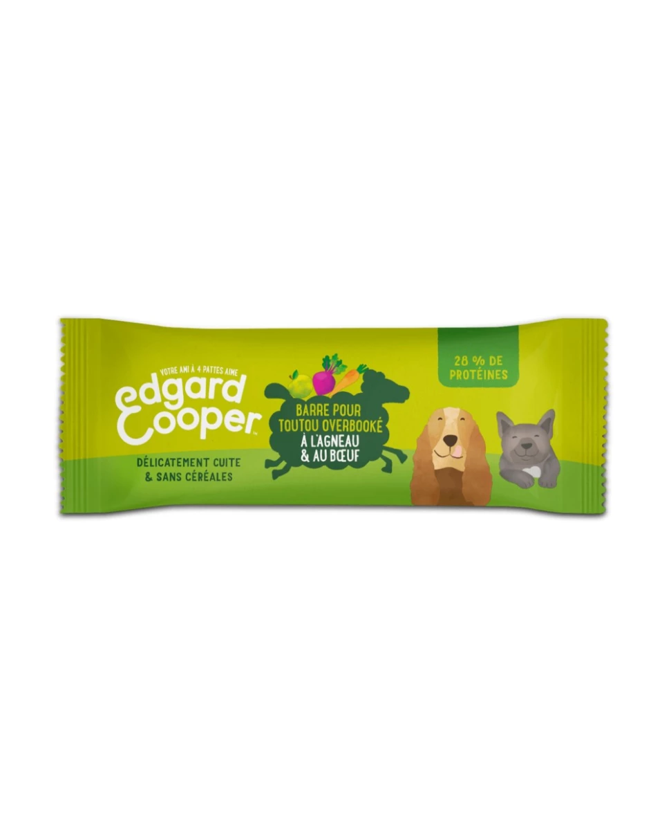 Chien Barre Agneau & Boeuf - 25g - Edgard Cooper