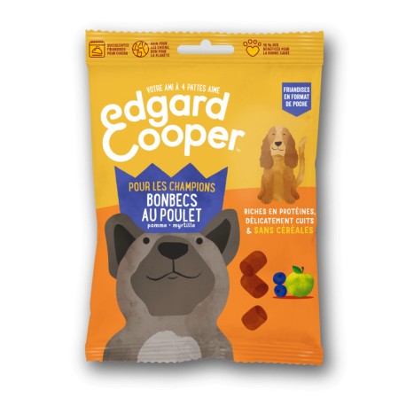 Chien Bonbecs Poulet - 50g - Edgard Cooper