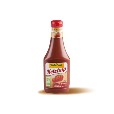 Ketchup au sucre de canne 560g-Danival