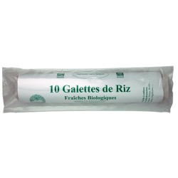 Galettes de Riz Fraîches - 100 g - Bioryza