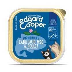 Cat Cup Poulet & Cabillaud - 85g - Edgard Cooper