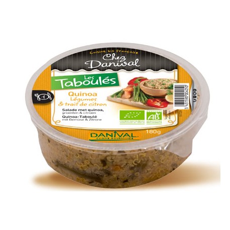 Taboulé de Quinoa 180g-Danival