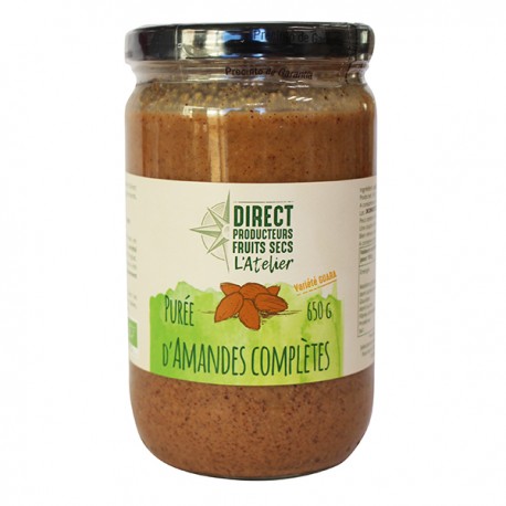 Puree d'amandes completes direct producteurs