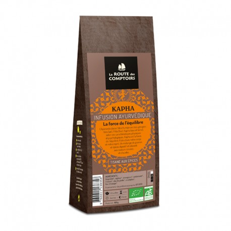 Kapha Infusion Ayurvédique - 100g - La Route Des Comptoirs