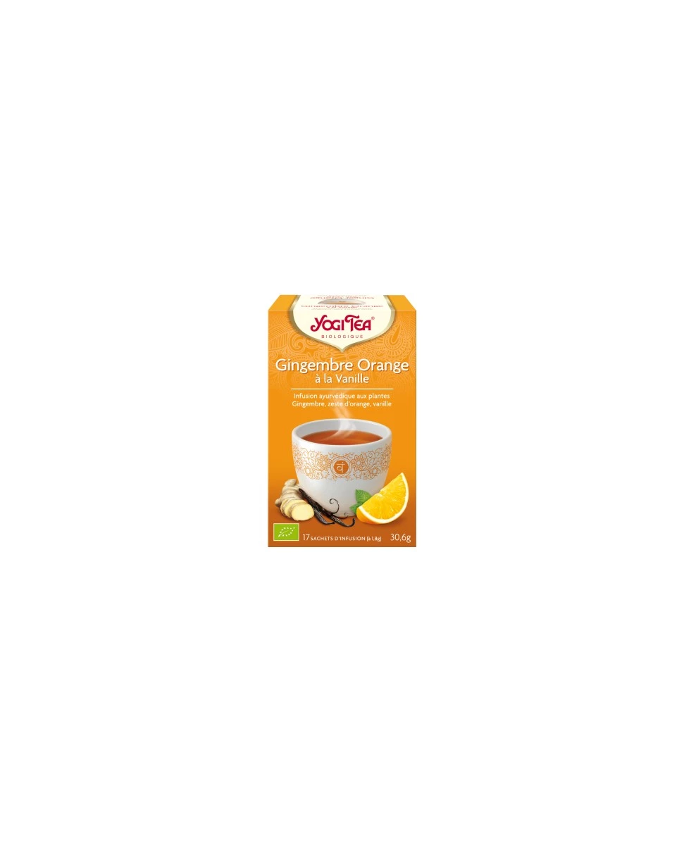 Gingembre Orange - 17 sachets - Yogi Tea