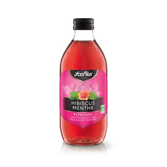 Infusion Glacée Hibiscus Menthe - 330ml - Yogi Tea