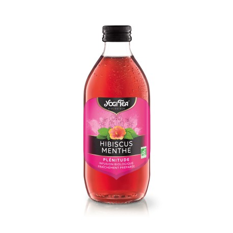 Infusion Glacée Hibiscus Menthe - 330ml - Yogi Tea