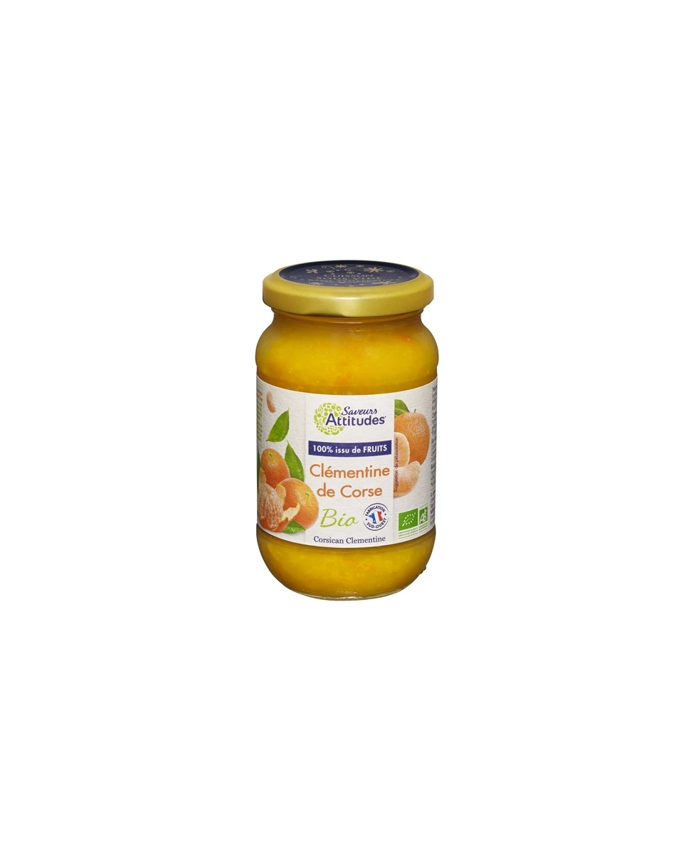 Préparation à la Clémentine de Corse 310g-Saveurs Attitudes