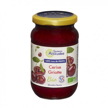 Préparation à la Cerise Griotte 310g-Saveurs Attitudes