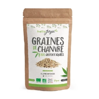 Graines de Chanvre Décortiquées - 200g - Hello Joya