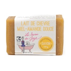 Savon Lait De Chèvre Miel Amande Douce - 100g - Les Savons de Joya