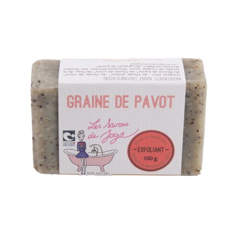 Savon Graine De Pavot - 100g - Les Savons de Joya