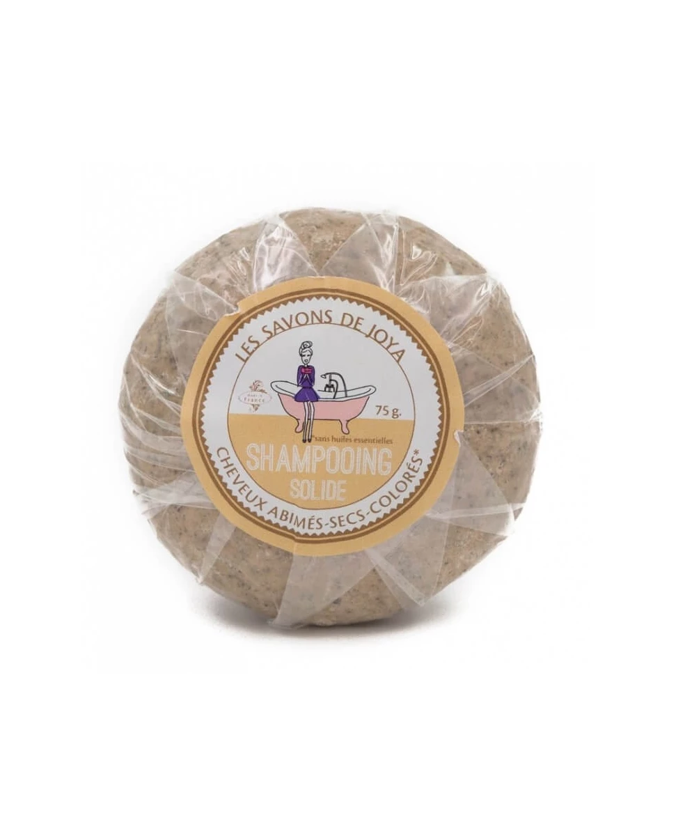 Shampoing Cheveux Abimés Colorés - 75g - Les Savons De Joya