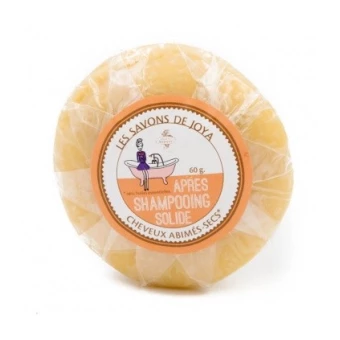 Après Shampoing Cheveux Abimés Secs Sans Huile Essentielle - 60g - Les Savons de Joya