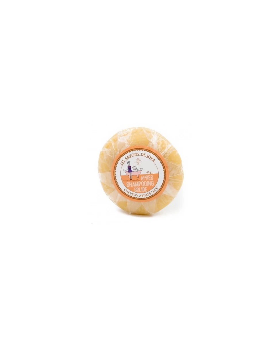 Après Shampoing Cheveux Abimés Secs Sans Huile Essentielle - 60g - Les Savons de Joya